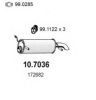 ASSO 10.7036 End Silencer